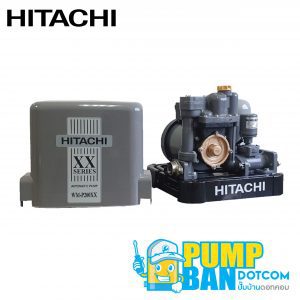 ปั๊มอัตโนมัติแรงดันคงที่ HITACHI WM-P200XX 200 วัตต์